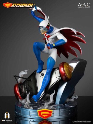 Gatchaman Amazing Art Collection Statue Ken the Eagle - The Leader of the Science Ninja Team 34 cm