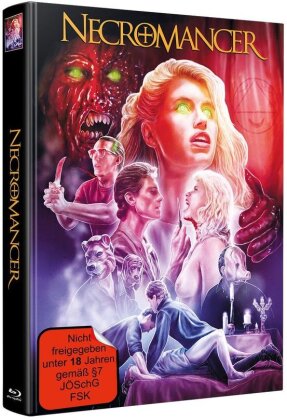 Necromancer (1988) (Wattiert, Limited Edition, Mediabook, Remastered, 3 Blu-rays)