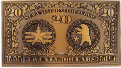Fallout New Vegas Replik NCR $20 Bill Limited Edition