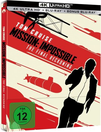 Mission: Impossible 8 - The Final Reckoning - Teil Zwei (2025) (Limited Edition, Steelbook, 4K Ultra HD + 2 Blu-rays)