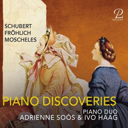 Piano Duo Adrienne Soós & Ivo Haag, Franz Schubert (1797-1828), Friedrich Theodor Fröhlich (1803-1836) & Ignaz Moscheles (1794-1870) - Piano Discoveries (2 CDs)