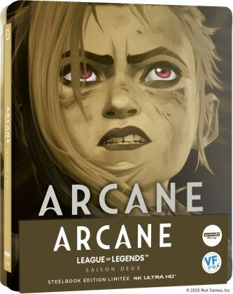 Arcane - League of Legends - Saison 2 (Édition Limitée, Steelbook, 3 4K Ultra HDs + Blu-ray)