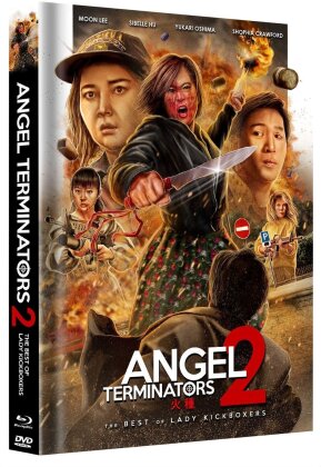 Angel Terminators 2 (1992) (Cover B, Limited Edition, Mediabook, Blu-ray + DVD)