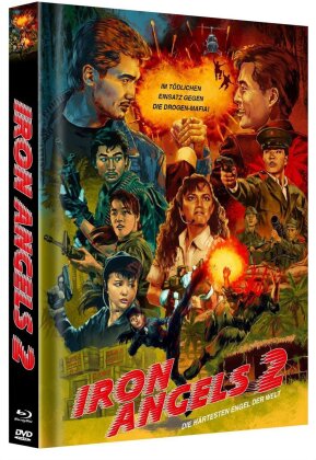 Iron Angels 2 - Die härtesten Engel der Welt (1988) (Cover B, Limited Edition, Blu-ray + DVD)
