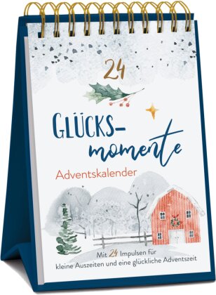 Tisch-Adventskalender »24 Glücksmomente«