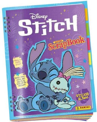 Stitch Super ScrapBook Sticker Collection Album *Deutsche Version*