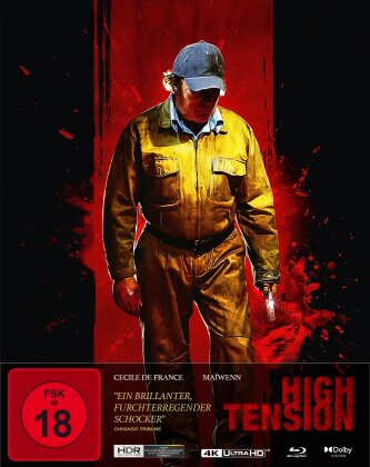 High Tension (2003) (Limited Edition, Steelbook, 4K Ultra HD + 2 Blu-rays)