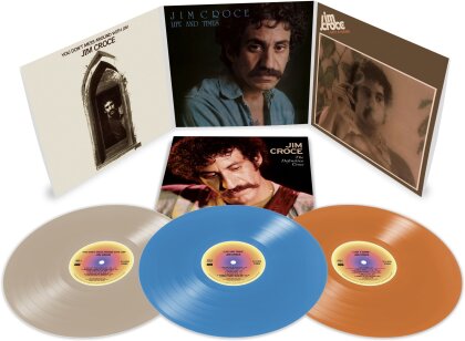 Jim Croce - The Definitive Croce (BMG Rights Management, Red/Blue/Brown Vinyl, 3 LPs)