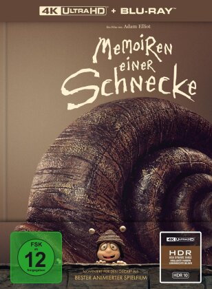 Memoiren einer Schnecke (2024) (Limited Edition, Mediabook, 4K Ultra HD + Blu-ray)
