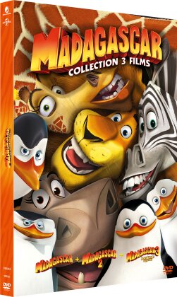 Madagascar 1-3 - Trilogie (3 DVD)