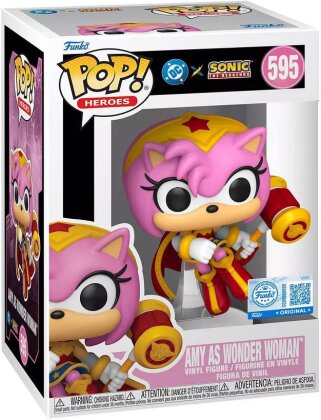 Amy as Wonder Woman - Sonic (595) - POP Games - 9 cm