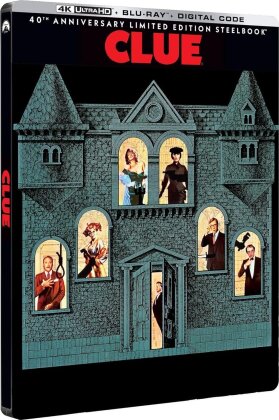 Clue (1985) (40th Anniversary Limited Edition, Steelbook, 4K Ultra HD + Blu-ray)