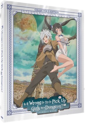 Is It Wrong to Try to Pick Up Girls in a Dungeon? - Familia Myth - Season 1 (Limited Collector's Edition, Steelbook, 2 Blu-rays)