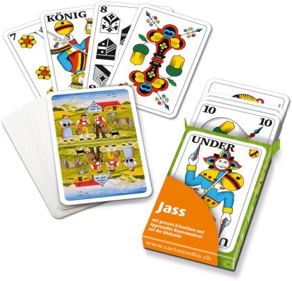 Jasskarten Appenzellerland gr. Zahlen