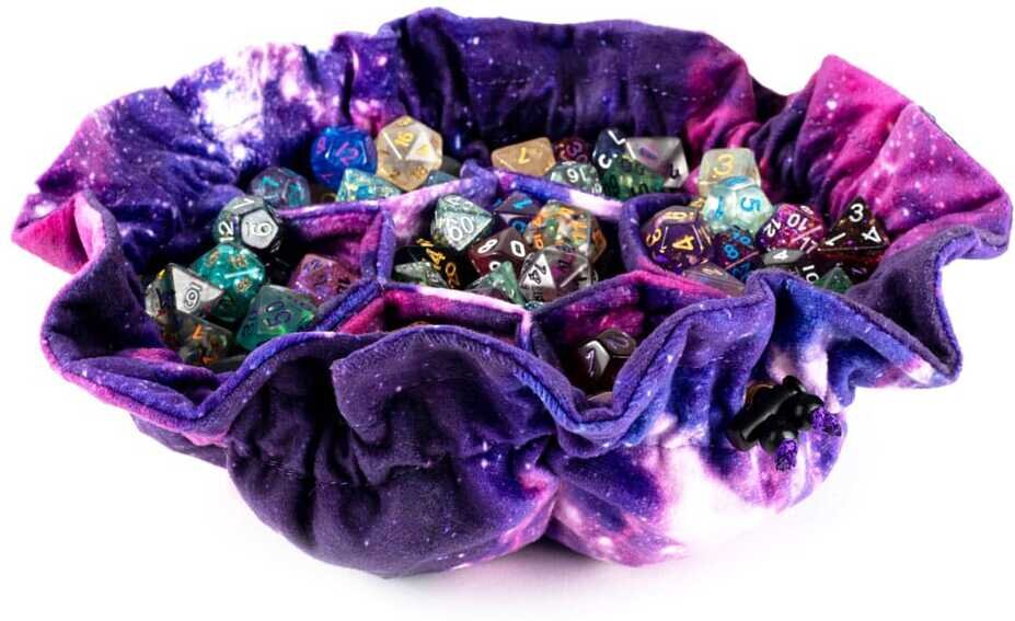 FanRoll Würfelbeutel mit Fächern Velvet Nebula