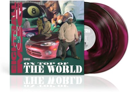 8Ball & MJG - On Top Of The World (2025 Reissue, Coalmine Records, Edizione Anniversario, Black Ice & Neon Pink Vinyl, 2 LP)