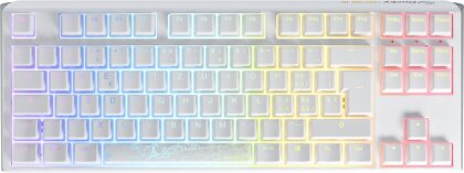 Ducky ONE 3 TKL Classic, MX-Cherry Red - pure white [CH-Layout]