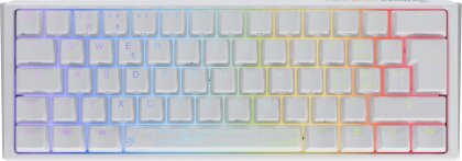 Ducky ONE 3 Mini Classic, MX-Cherry Red - pure white [CH-Layout]
