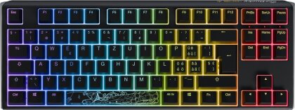 Ducky ONE 3 TKL Classic, MX-Cherry Red - black [CH-Layout]