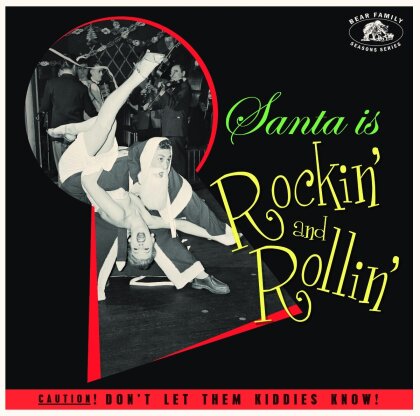 Santa Is Rockin' And Rollin' (Red Vinyl, LP)