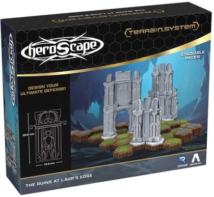 Heroscape Terrain-Erweiterung The Ruins at Laur's Edge *Englische Version*
