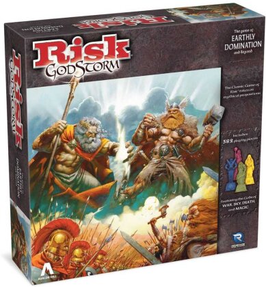 Avalon Hill Brettspiel Risk Godstorm *Englische Version*