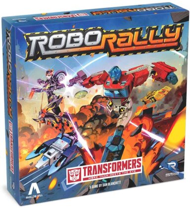 Avalon Hill Brettspiel Robo Rally Transformers *Englische Version*