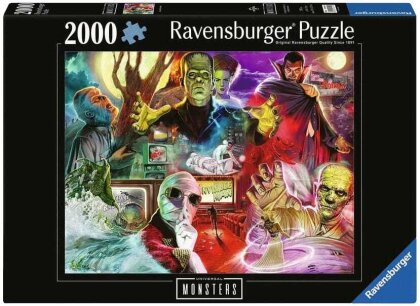 Universal Monsters Puzzle (2000 Teile)