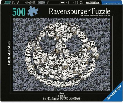 Nightmare Before Christmas Challenge Puzzle König des Schreckens (500 Teile)