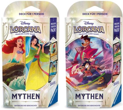 Disney Lorcana TCG Mythen Starter Decks Display (8) *Deutsche Edition*