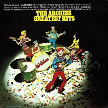 The Archies - Greatest Hits (2025 Reissue, Friday Rights MGMT, Limited Edition, Red/Clear Vinyl, LP)