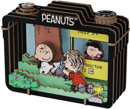 Die Peanuts Puremind Modellbausatz Wooden Theater Summer Snapshot