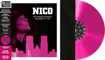 Nico - Live In Reims Cathedral - December 13Th, 1974 (Black Friday 2025, Transparent Magenta Vinyl , 2 LPs)