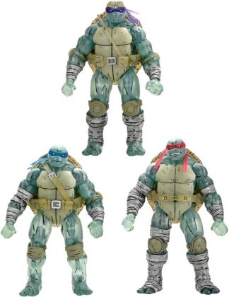 Teenage Mutant Ninja Turtles (The Last Ronin) Actionfiguren 3er-Pack Ghost Brothers 18 cm