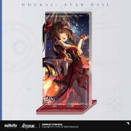 Honkai: Star Rail Light Cone Acryl Ornament mit Glitzer - Sparkle Early Escapade 15 cm