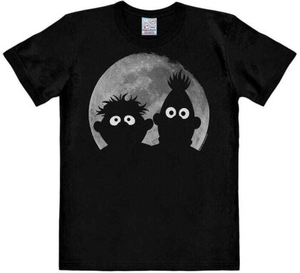Sesamstraße Easy Fit T-Shirt Ernie & Bert - Moon