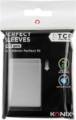 Protèges Cartes 100 pièces - Perfect Fit Sleeves - taille Standard - transparent