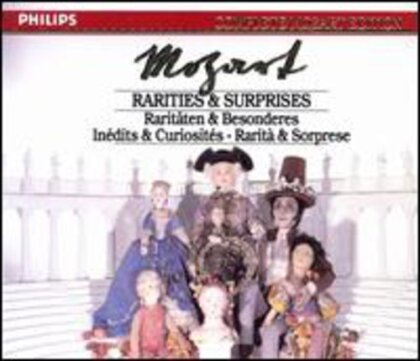 Wolfgang Amadeus Mozart (1756-1791), Sir Neville Marriner & Academy of St. Martin in the Fields - Rarities & Surprises - Raritäten & Besonderes - Mozart Edition Vol. 45 (3 CDs)