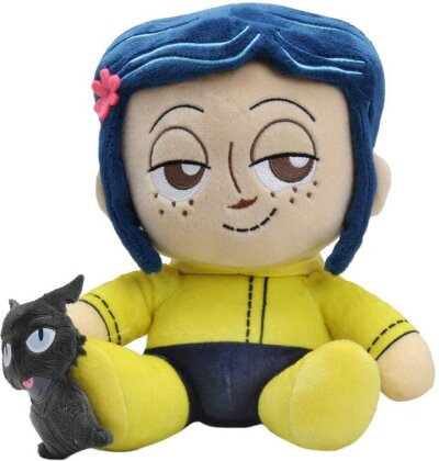 Coraline Phunny Plüschfigur Coraline and the Cat 20 cm