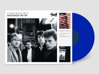 Skids - Land Sea & Sky: Skids Singles 1978-1981 (140 Gramm, Demon Records, Blue Vinyl, LP)