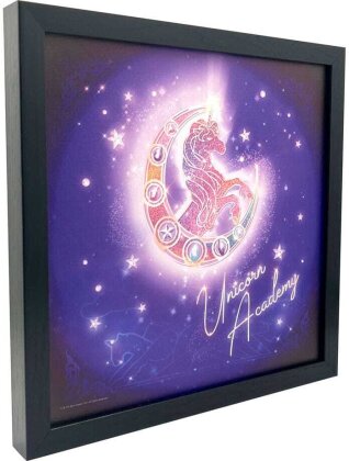 Unicorn Academy Canvas Poster Logo (With Light)