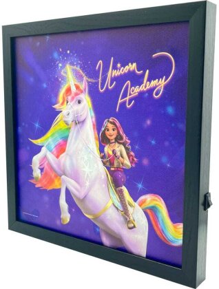 Unicorn Academy Canvas Poster Sophia & Wildstar (With Light)