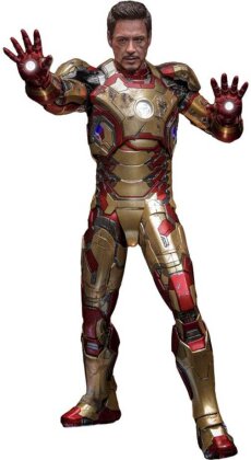 Iron Man 3 Movie Masterpiece Diecast Actionfigur 1/6 Iron Man Mark XLII (2.0) Deluxe 32 cm