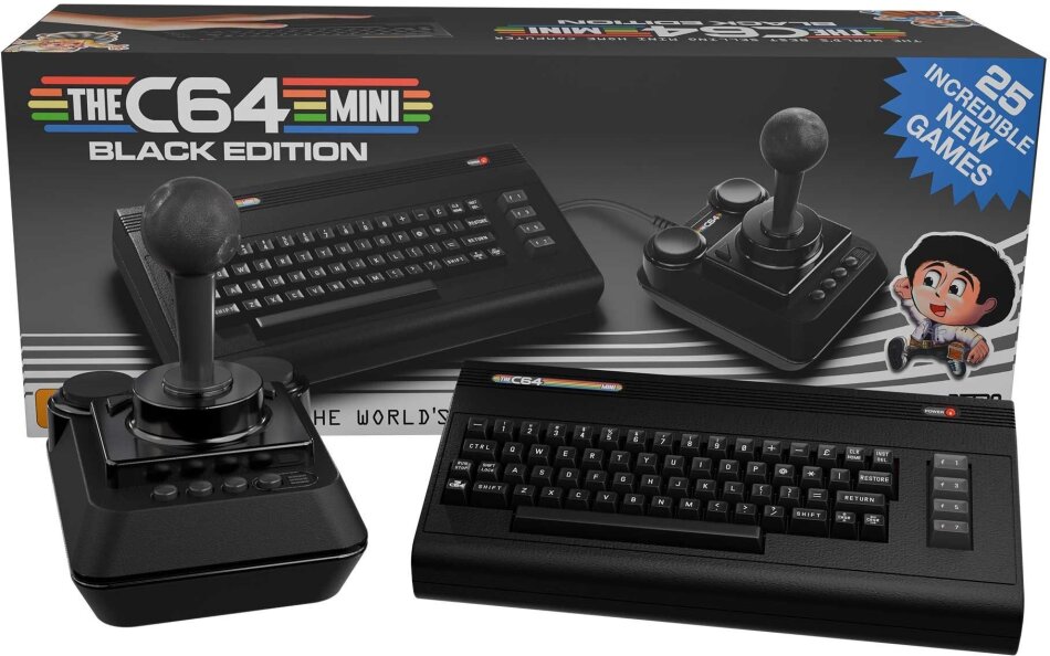 THE C64 Mini Black Edition
