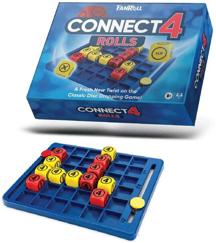 FanRoll Hasbro Spiel Connect 4 Rolls