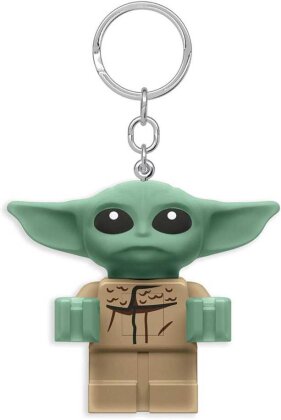 LEGO Star Wars The Mandalorian Schlüsselanhänger mit Leuchtfunktion Grogu 8 cm