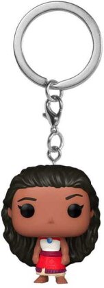 Vaiana 2 POP! Vinyl Schlüsselanhänger 4 cm Moana in Red Skirt Display (12)