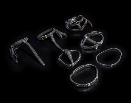Mythic Legions - All Stars 6 Zubehör-Set für Actionfiguren Belts Pack (Black)