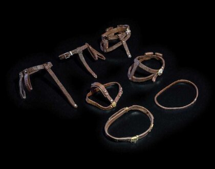 Mythic Legions - All Stars 6 Zubehör-Set für Actionfiguren Belts Pack (Brown)