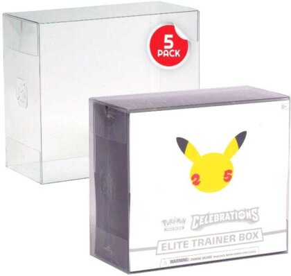 PET Gehäuse 5er-Pack für Booster Boxen / Elite Trainer Boxen Ver. 2